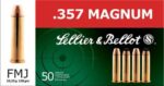 Sellier & Bellot SB357A Handgun  357 Mag 158 gr Full Metal Jacket