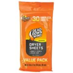 Dead Down Wind 113019 Dryer Sheets  Odor Eliminator Odorless Scen