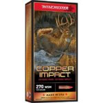 Winchester Ammo X270SDSLF Deer Season XP Copper Impact 270 WSM 13