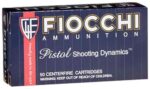 Fiocchi 357D Defense Dynamics  357 Mag 125 gr Jacket Hollow Point