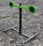 SME SMEHGS Spinning Target  Handgun Steel Black/Green Circle Illu