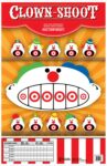Action Target GSCARCLWN100 Entertainment  Clowns Paper Hanging 23