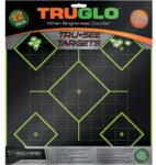 TruGlo TG14A12 Tru-See 5- Diamond Target Black/Green Self-Adhesiv