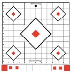 Birchwood Casey 33922 Stick-A-Bull Sight-In Self-Adhesive Paper W