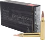 Hornady 80267 Black  223 Rem 75 gr Boat Tail Hollow Point 20 Per