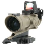 Trijicon 100555 ACOG ECOS Combo Flat Dark Earth 4x32mm Illuminate