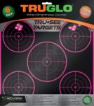 TruGlo TG11P6 Tru-See Splatter Target Black/Pink Self-Adhesive He