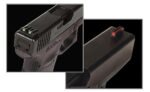TruGlo TG131S2 Fiber-Optic  Black | Red Fiber Optic Front Sight G