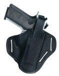 Uncle Mike's 86020 Super  OWB Size 02 Black Kodra Nylon Belt Slid