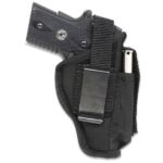 Uncle Mike's 21106 GunMate Hip Holster Size 06 Black Tri-Laminate