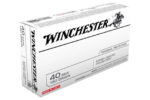 Winchester Ammo Q4369 USA  40 S&W 180 gr Bonded Jacket Hollow Poi