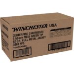 Winchester Ammo WM8551000 USA M855 Green Tip 5.56x45mm NATO 62 gr
