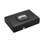SnapSafe 75432 Keypad Safe  Keypad/Key Entry Black Steel 11 H x 8