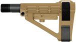 SB Tactical SBA4X02SB SBA4 X Synthetic Flat Dark Earth 5-Position