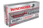 Winchester Ammo X22250PLF Varmint X  22-250 Rem 38 gr Lead Free P
