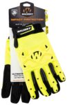 Walker's GWPSFHVFFIL2MD Impact Protection  Yellow/Black Synthetic