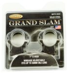 Weaver Mounts 49320 Grand Slam Windage Adjustable  Matte Black 1