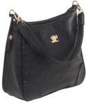 Bulldog BDP010 Hobo Purse w/Holster Black Leather for Most Small