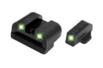 TruGlo TG231X Tritium  Black | Green Tritium Front Sight Green Tr