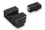 TruGlo TG231H1W Tritium Pro  Black | Green Tritium White Outline