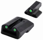 TruGlo TGTG231A1W Tritium Pro  Black | Green Tritium White Outlin