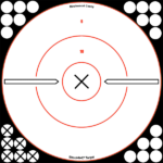 Birchwood Casey 34016 Shoot-N-C Reactive Target Bullseye Adhesive