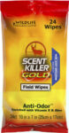 Wildlife Research 1295 Scent Killer Gold Field Wipes Odor Elimina