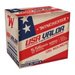 Winchester Ammo USA855125 USA Valor M855 Green Tip 5.56x45mm NATO