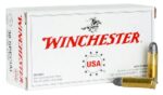 Winchester Ammo Q4196 USA  38 Special 150 gr Lead Round Nose 20 P