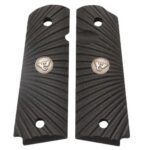 Wilson Combat 351AAFS Grip Panels 1911 Starburst G-10 Black