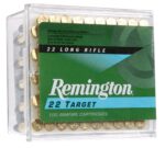 Remington Ammunition 21284 22 Target  22 LR 40 gr Round Nose 100