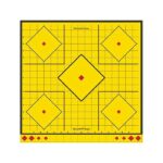 Birchwood Casey LRSIT-5PK Long Range  Yellow Self-Adhesive Paper