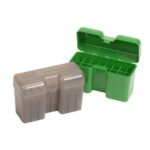 MTM Case-Gard RF22LM10 Ammo Box Flip-Top 375 Rem Green 22rd