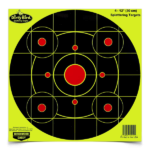 Birchwood Casey 35925 Dirty Bird  12 Bullseye Paper Hanging Pisto