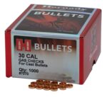 Hornady 7070 Crimp-On Gas Checks 30 Cal Cast Bullets/ 1000 Per Bo