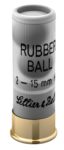 Sellier & Bellot SB12RBB Shotgun  12 Gauge 2.75 2 Rubber Spherica