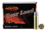 HSM 44M15N20 Bear Load  44 Rem Mag 305 gr Wide Flat Nose 20 Per B