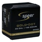 Speer 308150GDB Gold Dot  30 Cal .308 150 gr Soft Point 50 Per Bo