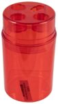 Lee Precision 90535 Die Box Red Multi-Caliber Plastic Capacity 3