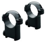 Leupold 49943 Ringmounts  Matte Black Sako 1  Super High