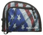 Allen 7719 Victory Auto Fit Handgun Case USA Flag Endura w/Black