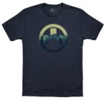 Magpul MAG1136-411-S Men's Cascade Icon CVC Navy Heather Cotton/P