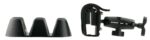 Rugged Gear 15502 Swing Arm Holder  Black Metal