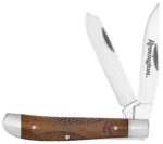 Remington Woodland Trapper Folding Knife 3.5" Blade Wood
