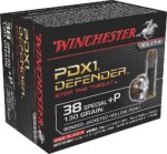 Winchester Ammo S38PDB Defender  38 Special +P 130 gr Bonded Jack