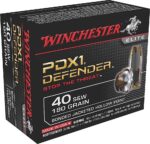 Winchester Ammo S40SWPDB1 Defender  40 S&W 180 gr Bonded Jacket H