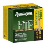 Remington Ammunition 23002 HTP  44 Rem Mag 240 gr Jacketed Soft P