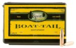 Speer 1220 Boat-Tail  6mm .243 100 gr Jacketed Soft Point Boat Ta