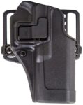 Blackhawk 410516BKR Serpa CQC  OWB Size 16 Matte Black Polymer Be