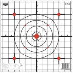 Birchwood Casey 37213 EZE-Scorer  12 Bullseye Paper Hanging Black